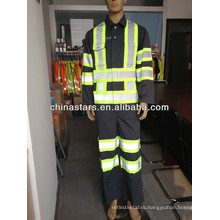 EN471/ANSI T/C or 100% polyester reflective tape for coverall